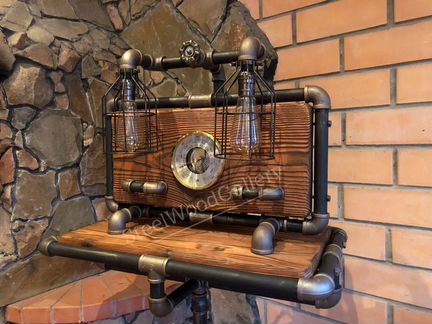 Светильник настольный лофт