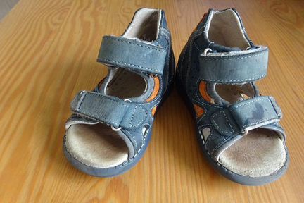 Кожанные ортопедические сандалии