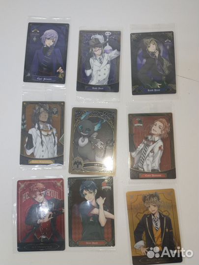 Коллекционные карты Twisted wonderland