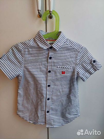 Рубашка на мальчика 104