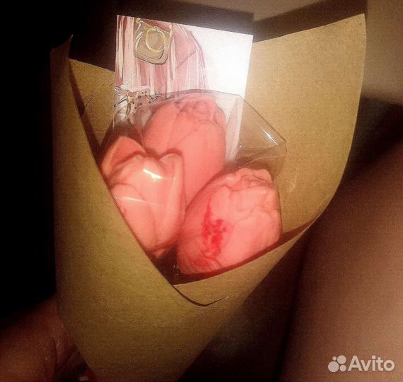 Тюльпаны шоколадные