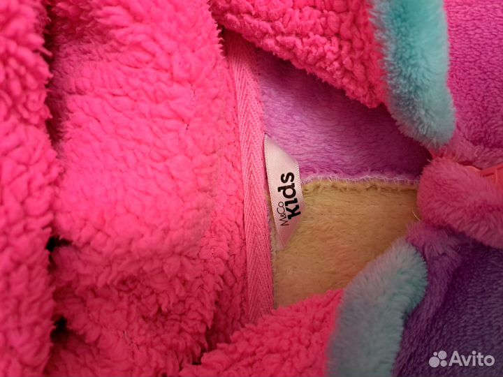 Кигуруми единорожка 140 + тапочки 34