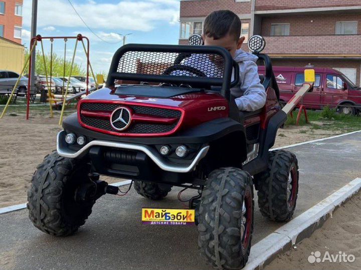Новый электромобиль Mercedes-Benz Unimog Concept
