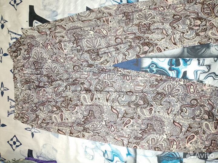 Кожаные брюки женские 50 52