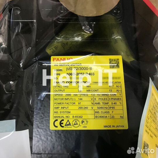 Серводвигатель Fanuc A06B-2082-B403