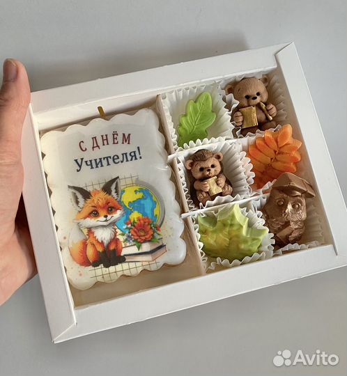 День учителя. Шоколад и имбирный пряник