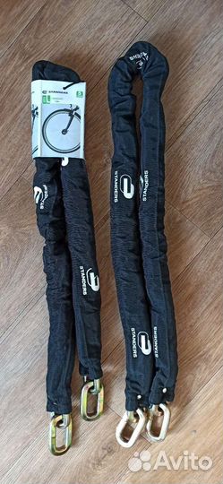 Цепь противоугонная Standers 12 мм 150 см, в ткани