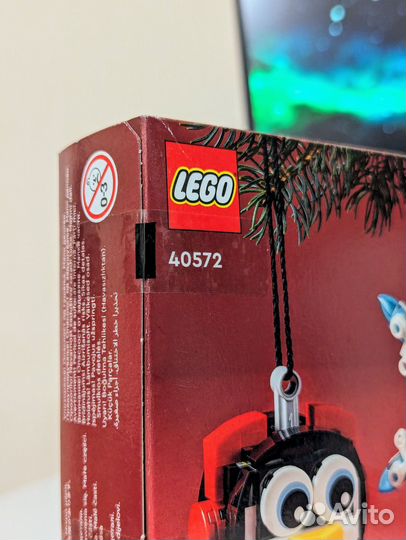 Lego 40572 Сувенирный Пингвин и снежинка