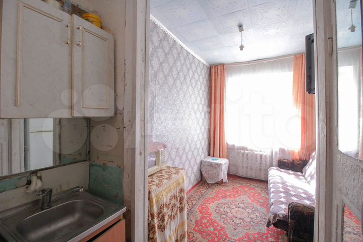 Комната 9,3 м² в 1-к., 1/5 эт.