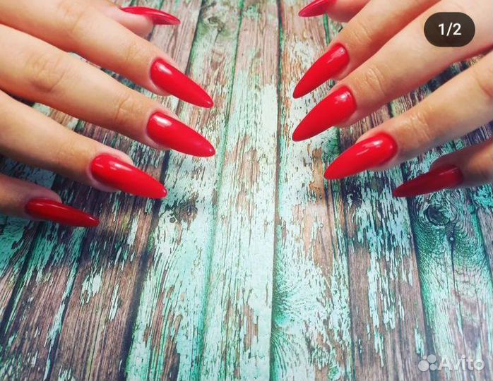 Наращивание ногтей, гель-лак, педикюр