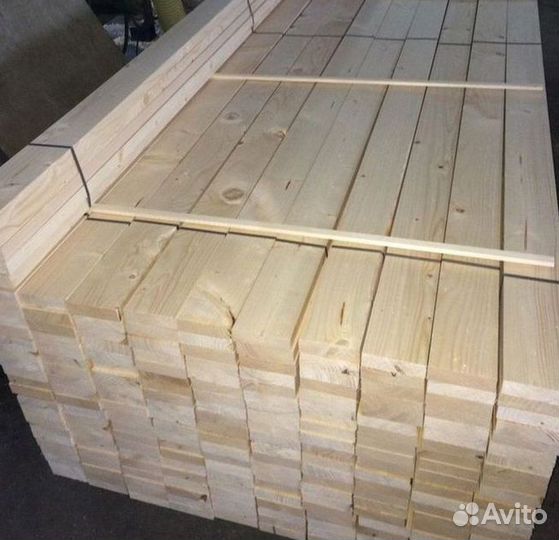 Доска сухая строганная ель