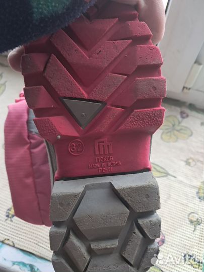 Сапоги для девочки