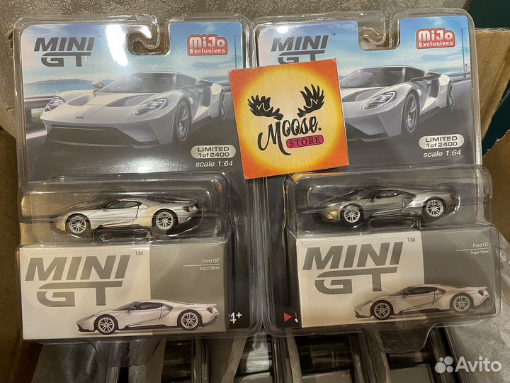 TSM model mini GT ford GT ingot silver