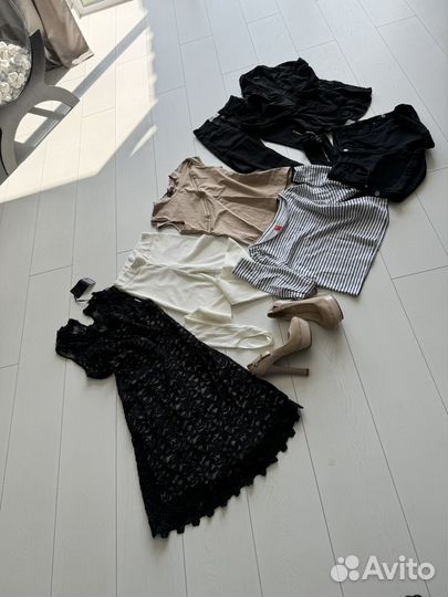 Женские вещи пакетом размер 42 лосины джинсы