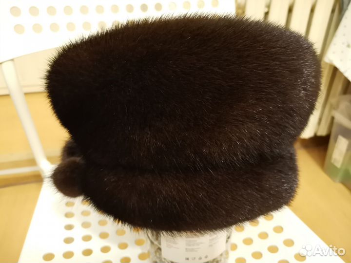 Шапка норковая женская