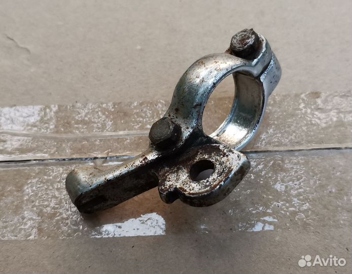 Хомут крепления рычага сцепления газ мотоцикл руль