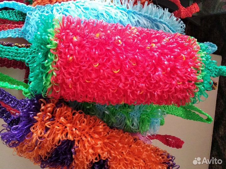 Мочалка ручной работы