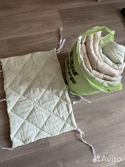 Мягкие бортики для детской кроватки