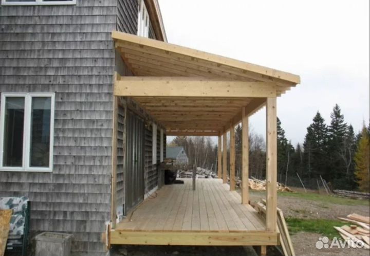 Ремонт веранды и терасс и