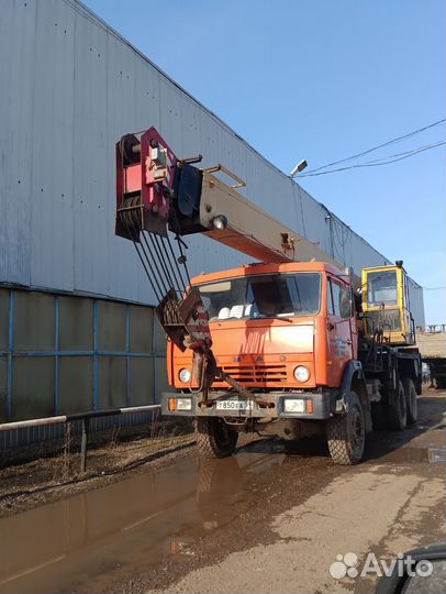 Аренда и услуги автокрана-вездехода, 25 т, 21.7 м