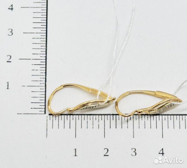 Золотые серьги