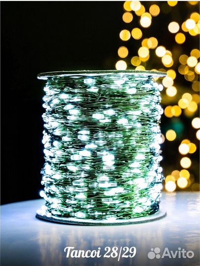 Гирлянда роса 100м