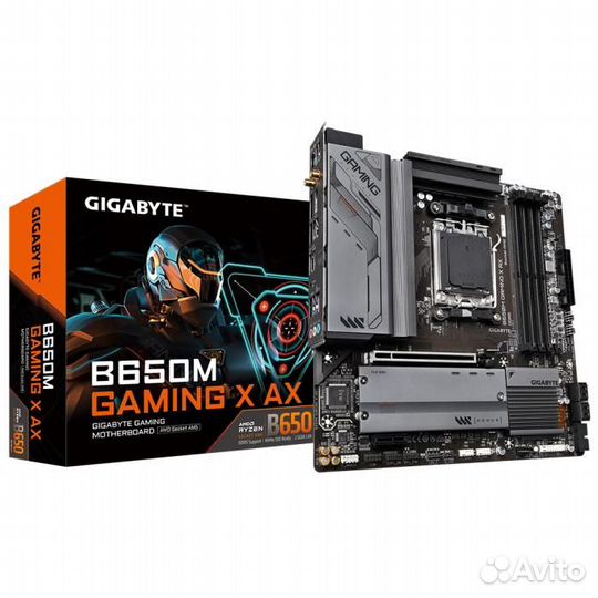 Материнская плата Gigabyte B650M gaming X AX