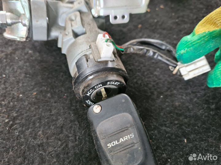 Замок зажигания Hyundai Solaris седан 2012