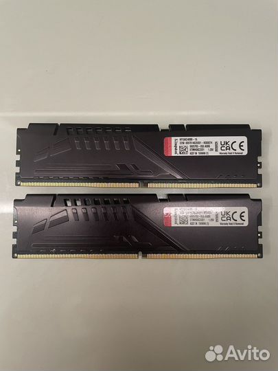 Kingston fury beast black ddr5 16gb