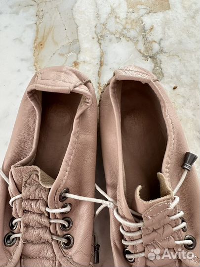 Кеды кожаные для девочки