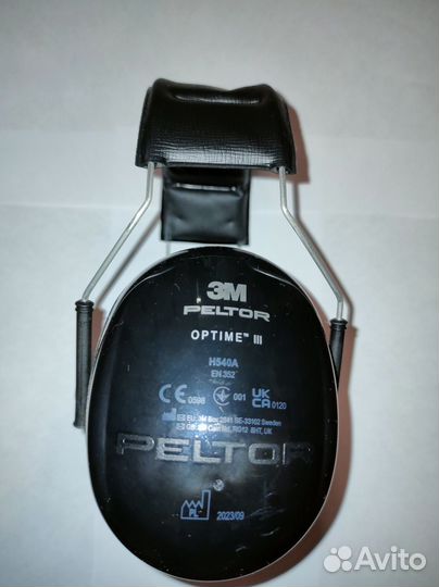 Наушники Peltor Optime III стандартное оголовье