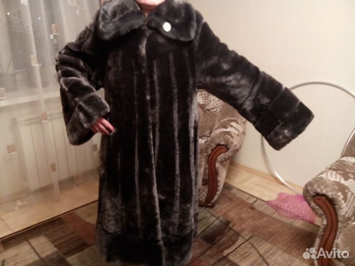 Мутоновая шуба