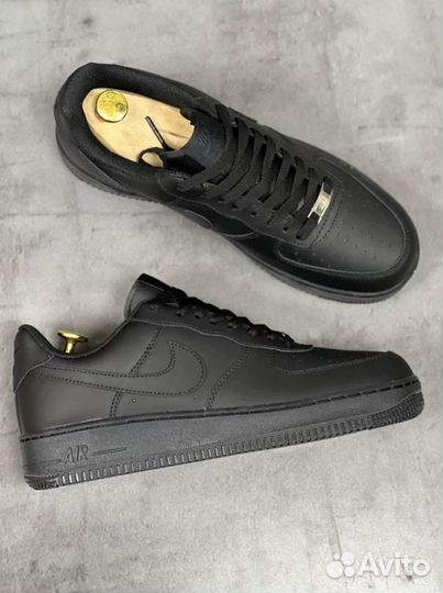 Кроссовки Nike air force 1 black