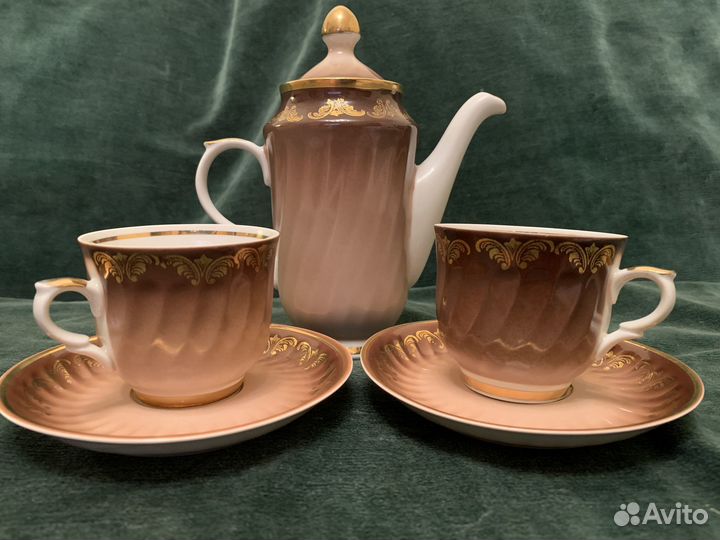 Кофейный сервиз Рига Тет-а-Тет