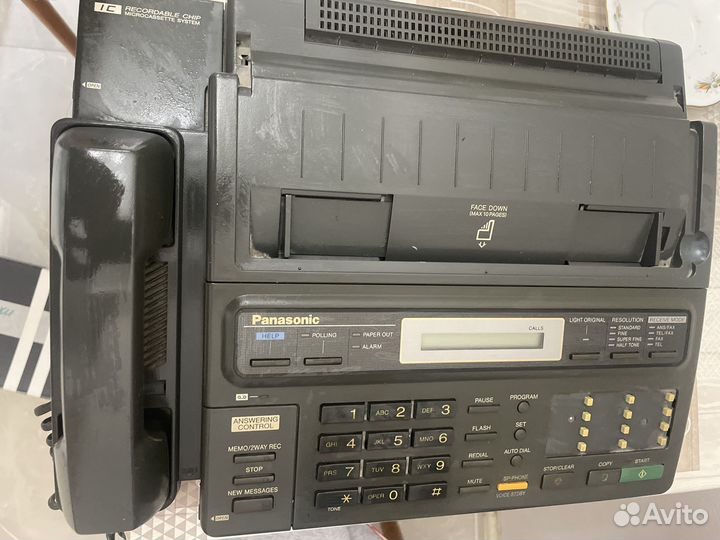 Факс panasonic kx-f130bx