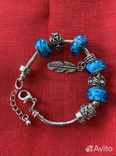 Браслет с шармами подарок