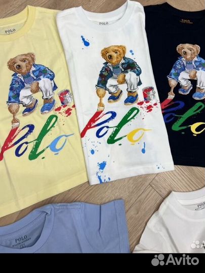 Футболка детская polo ralph lauren