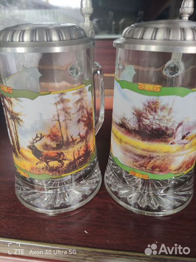 Пивные кружки из серии (Утки,Олень)