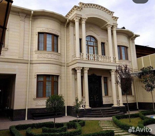 Фасад из дагестанского природного камня