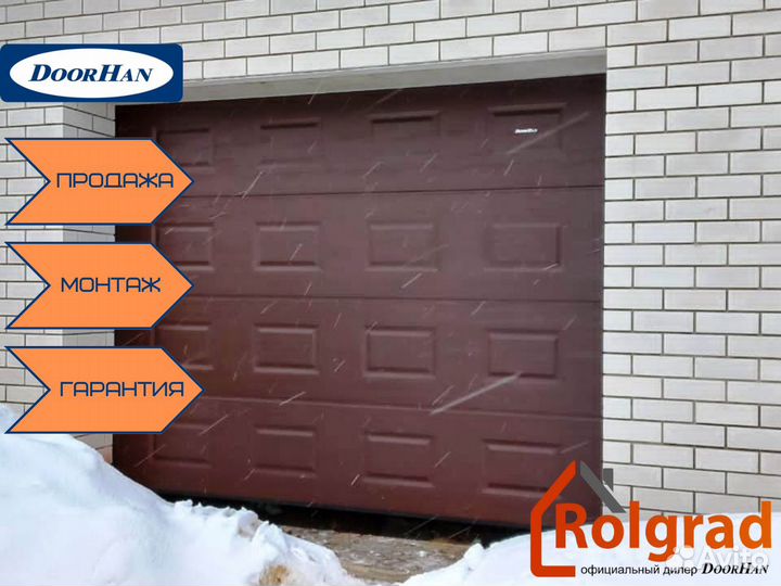 Гаражные ворота. Секционные ворота Даниловка