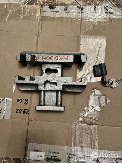Механический замок на педали