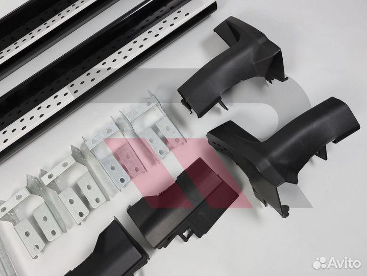 Подножки Honda CR-V 2006-2012г Стиль BMW