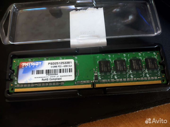 Оперативная память DDR2 Patriot Memory 512Mb
