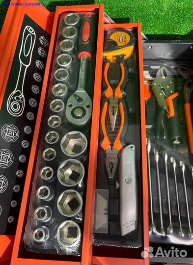 Набор инструментов 85предметов мелл.кейс (Арт.76907)