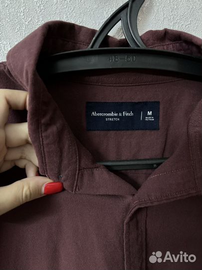 Рубашка мужская abercrombie & fitch