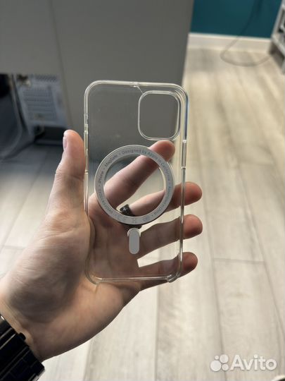 Чехол Apple iPhone 12 mini Clear Case MagSafe