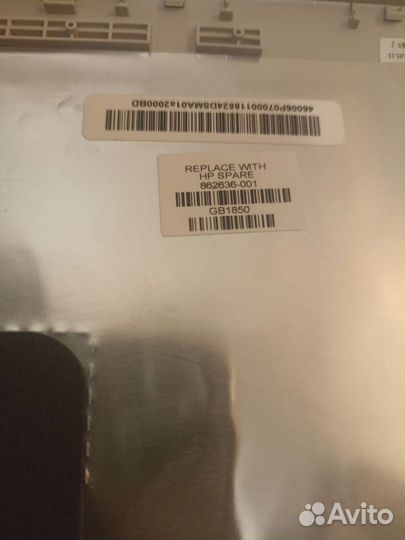 Крышка ноутбука HP Pavilion X360, 15-BK Series