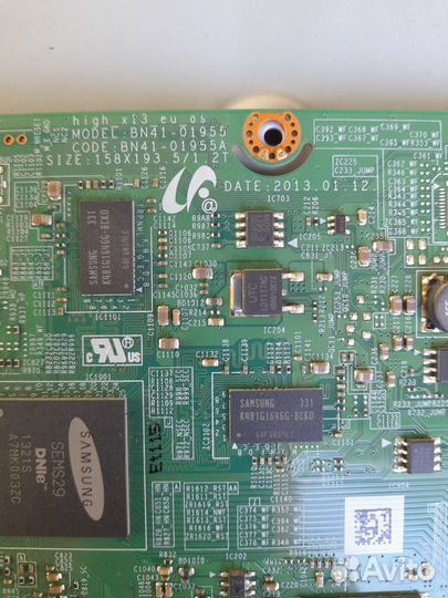 Samsung UE32F4000AW матрица повреждена