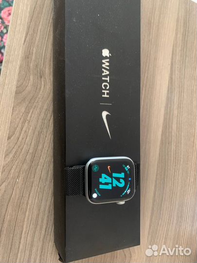 Часы apple watch 6 44 mm nike