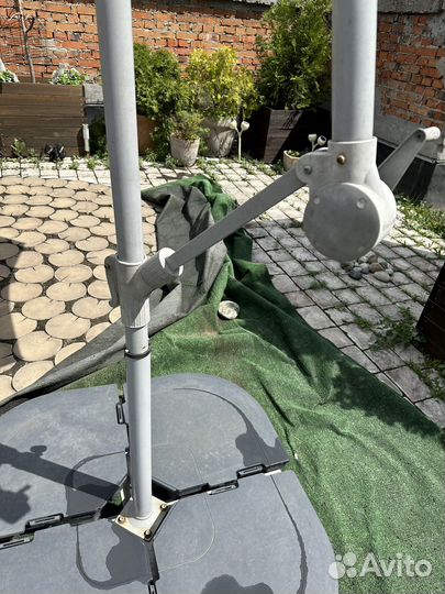 Karlsö зонт садовый от солнца, подвесной бежевый